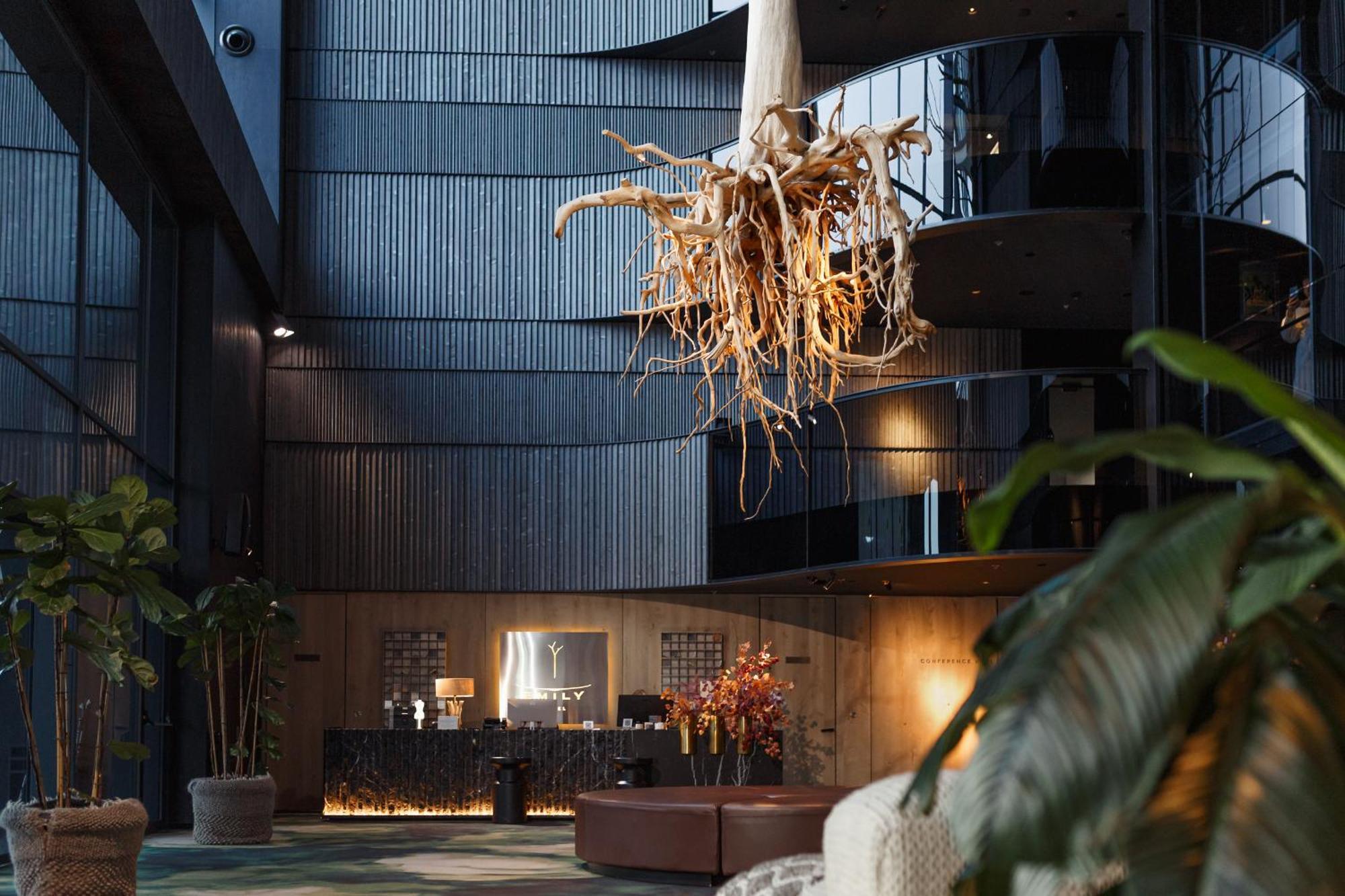 Emily Resort Lviv Exterior photo The lobby of the hotel